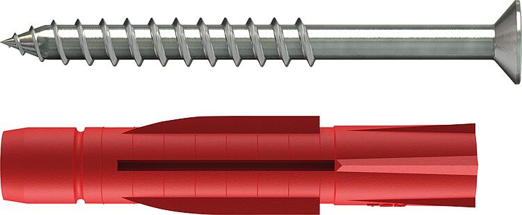 Allzweckdübel Tri 10x61 mm + Schraube VPE 20 Stück